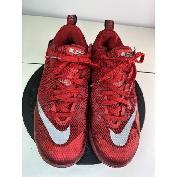 Size 9.5 - Nike LeBron 12 Low University Red - Picture 3 of 10